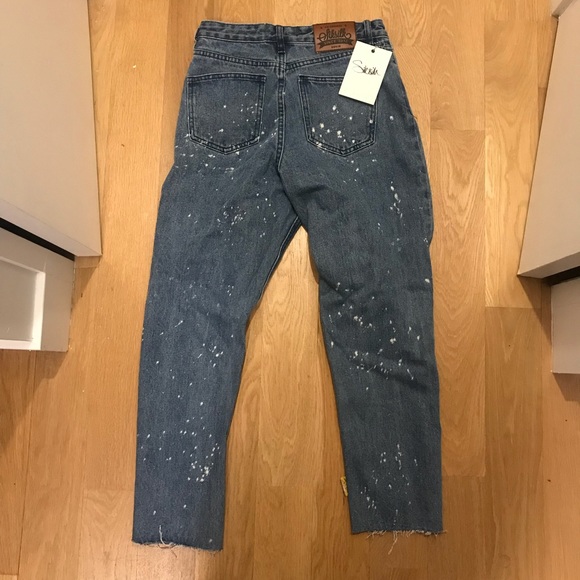 Beach Flicker Distressed Mom Jeans from SikSilk - Picture 6 of 7
